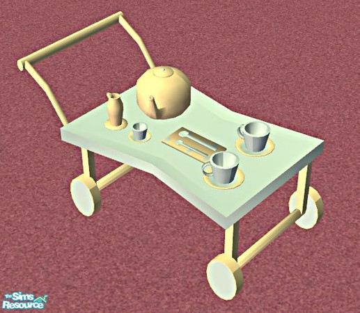 Sims 2 — Princesses Playroom RC- Tea Set by mom_of2boyz — A recolor of PureElements Princess Playroom featuring the
