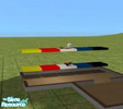 Sims 2 — Basic Floating Shelves  by seraphon2003 — Comes in basic colours. Its basically the shop shelves without the