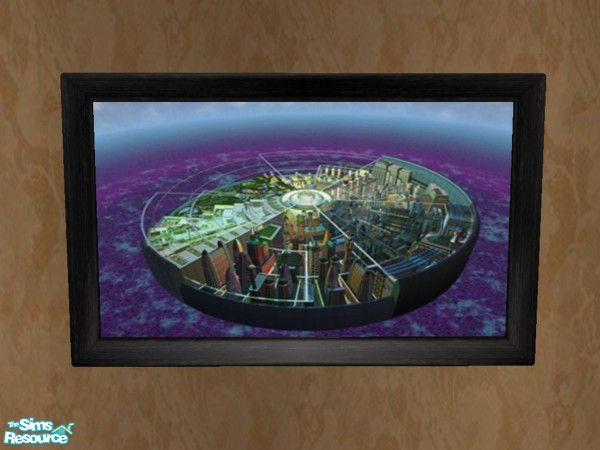 Sims 2 — MainFrame smaller by Cassina — The MainFrame system from Reboot. More to come, enjoy. Find it under \"That