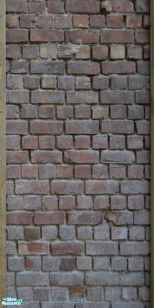 Sims 2 — Appalachia Rustic Wall Set - Cellar Brick by bgbdwlf408 — Experience the darker side of Appalachia with this