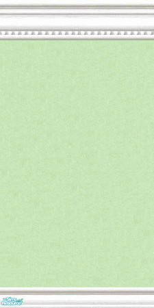 Sims 2 — jsf2CBCashMint by jsf — Cottage beaded mouldings hold subtley textured mint wallpaper that will match perfectly