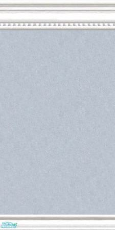 Sims 2 — jsf2CBCashVCBlue by jsf — Cottage beaded mouldings softly textured blue wallpaper that will match perfectly with