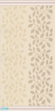 Sims 2 — Leafed Stripes - Caramel by lisandbag — Gorgeous, Modern, Leafy