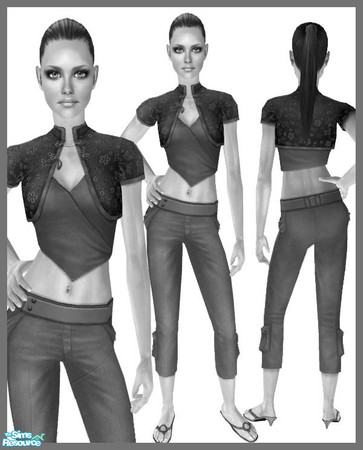 Sims 2 — AL for Teens - 1 - Mesh by simal10 — Mesh file.