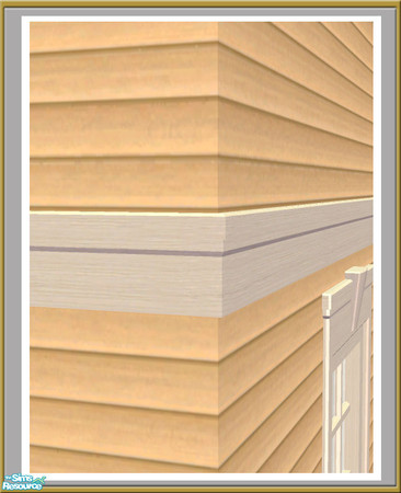 Sims 2 — The Avon - Architecture Left Corner - Mesh by Shakeshaft — Part of a small set of build objects I created to