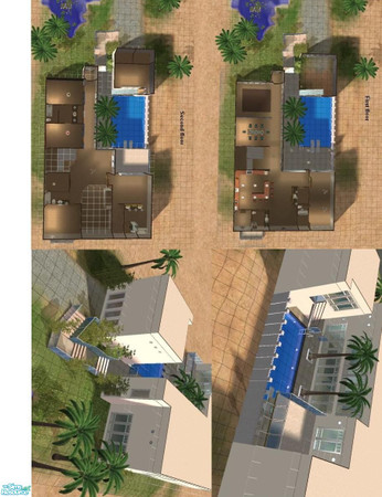 Sims 2 —  by super_marie3 — This is my first submited lot.It is based on a real house and it is only Maxi stuff!!Hope