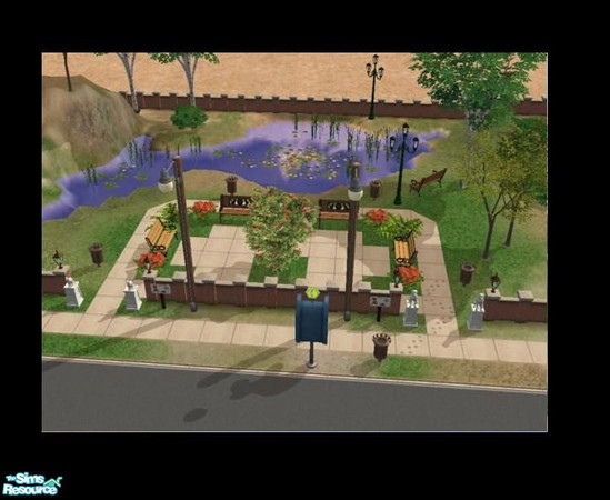 Sims 2 — Animal Park  by super_marie3 — Here is a beautifull animal park where you can have a lot of fun with your pets!
