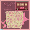 Sims 2 — Framed Letters For Girl by candicelj1708 — This set includes Framed Letters A-Z. They\'re recolors of