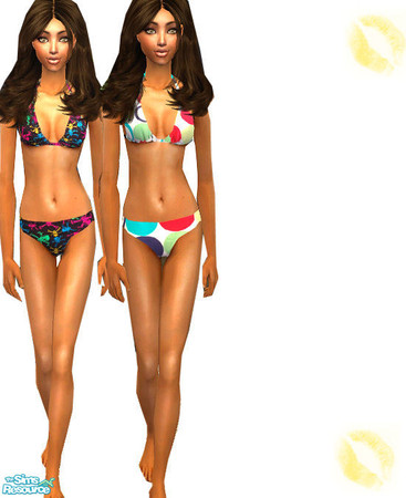 Sims 2 —  Cute Swimwear  by theplayanita — Swimwear for teen female sims Enjoy!