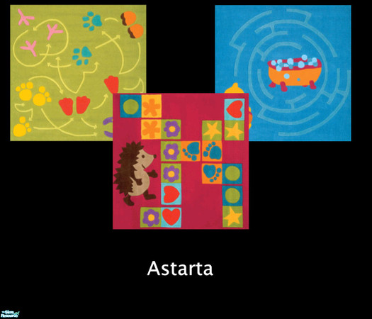 Sims 2 — Playfull Kids by Astarta — More Area rugs for the kids