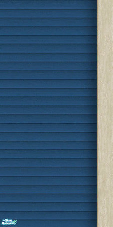 Sims 2 — Cove Blue Siding Right by Shakeshaft — Part of a new set of Windows and Doors and Build Objects I created for a