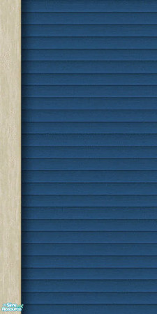 Sims 2 — Cove Blue Siding Left by Shakeshaft — Part of a new set of Windows and Doors and Build Objects I created for a