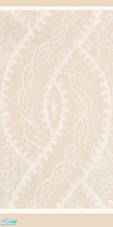 Sims 2 — Helix by Ses — A pale beige wallpaper with a subtle helix design
