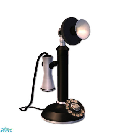Sims 2 — A.G. Clutter Set Recol 001 - Candlestick Telephone by Padre — Recolours of the AG items. Enjoy.