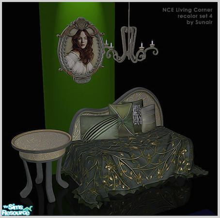 Sims 2 — NCE Living Corner - Recolor set 4 by Sunair — NCE Living Corner - Recolor set 4 (nature)