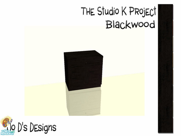Sims 2 — Leyris Kitchen My Blackwood Counter 4 by simmaniac2005 — This is the 2nd of the woods, Blackwood. *This is