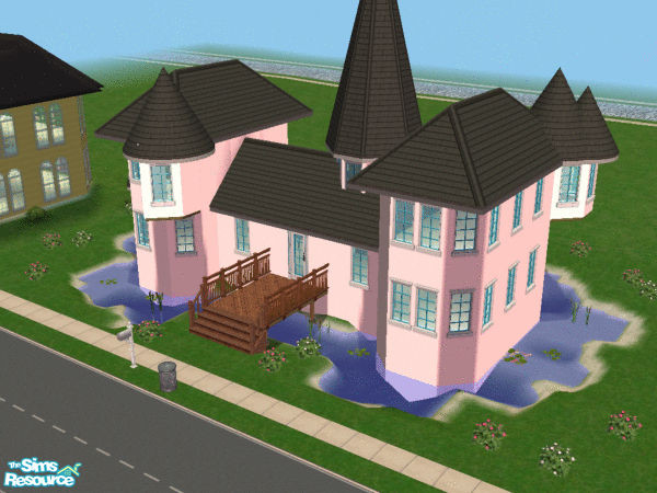 Sims 2 — Castle by sabsiix33 — A sweet home for princess and prince with many towers.