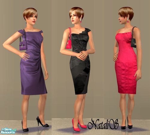 Sims 2 — NS formal collection FA -2. by Natalis — New mesh for adult female and various recolors.