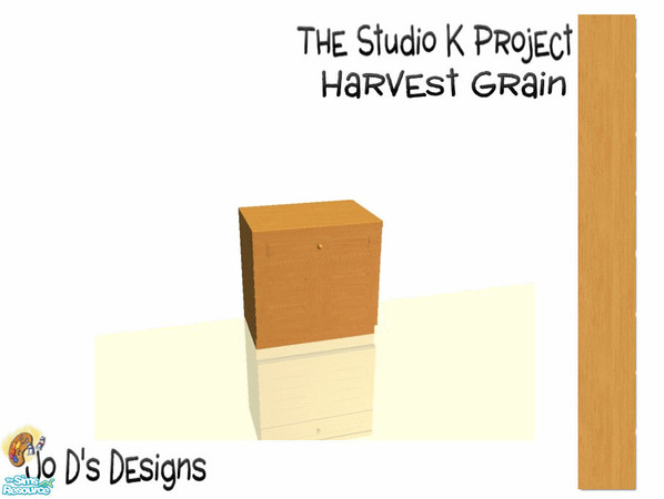 Sims 2 — Leyris Kitchen Studio K Match Harvest Grain Counter 4 by simmaniac2005 — This is a recolor of both the counter