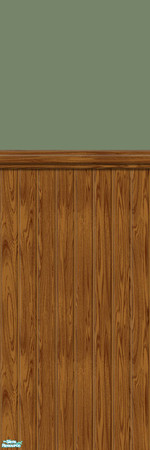 Sims 2 — Studio K Wainscoting 04 - Pine by StudioKhagerks — 