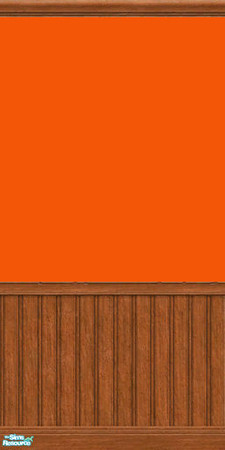 Sims 2 — Clay Construction - Plain - Orange Beadbord by Cerulean Talon — Your young Sim can build dreams galore with this