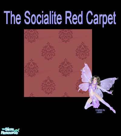 Sims 2 — Socialite Livingroom Floor Collection - 3 by LD202 — this is combo of carpet part of the socialite red