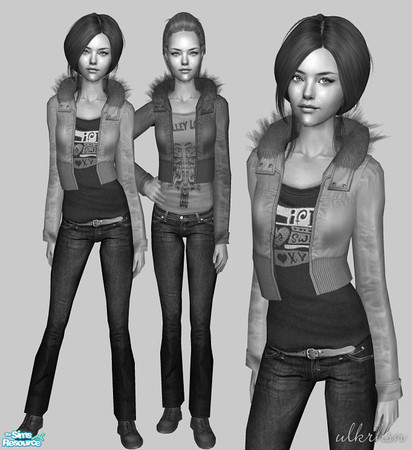 Sims 2 — Mesh Ulkrhsn Teen15 by ulker — 