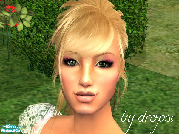 Sims 2 — S2LB - Eyeshadow Coll.15 - yellow & pink by Dropsi1986 — a multicolor eyeshadow for you, I hope you like it