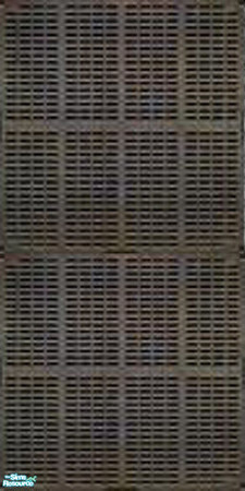 Sims 2 — Metal Wall 2 by Kalinia — Part of \"Metal Love\" (located in Tile section of the game)