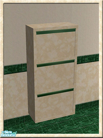 Sims 2 — Svealyns TC81 Gaelle Bathroom Recolour - Cupboard by Svealyn — A recolour of the \"Gaelle Bathroom\"