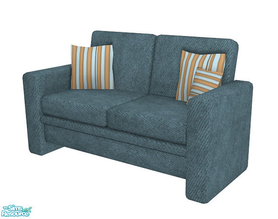 Sims 2 — Tori Living Room - Loveseat by sim_man123 — New loveseat mesh, part of my Tori Living Room.