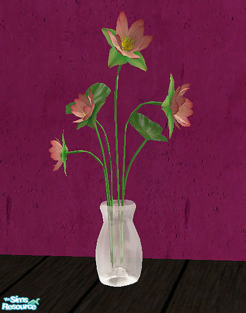 Sims 2 — Clear - vase by steffor — 