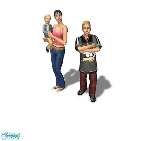 Sims 2 —  by Moza — <strong>A cleaned up family file for your convenience.</strong><br />Brandi was