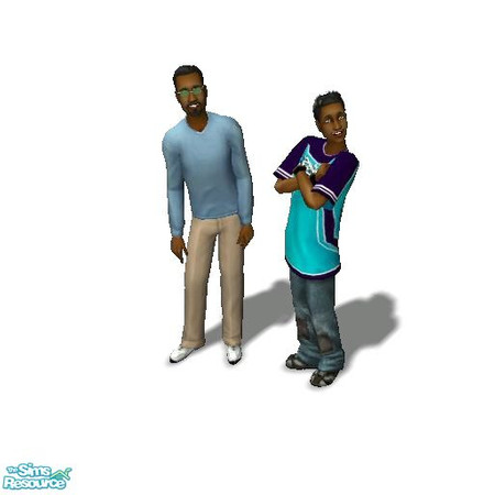 Sims 2 —  by Moza — <strong>From a clean game install for your convenience.</strong><br />Darren is