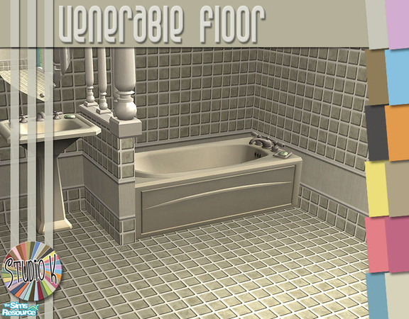 Sims 2 — Studio K Venerable Floor_02 by StudioKhagerks — 