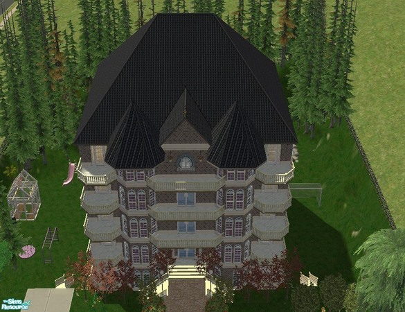 Sims 2 — Bellona Boulevards Apt. by libra62 — Hi, Here is my very first apartment building. It consist of 10 apartments