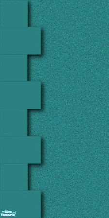 Sims 2 — Teal Subtle Stucco - Teal Left by Midnight222 — 