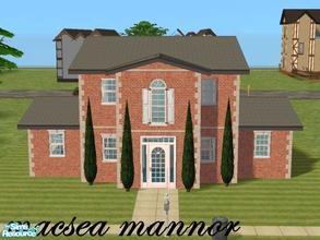 Sims 2 — macsea manner by Thefox18 — macsea manner has 3 good size bedrooms,2 bathrooms,firplace,formal & informal