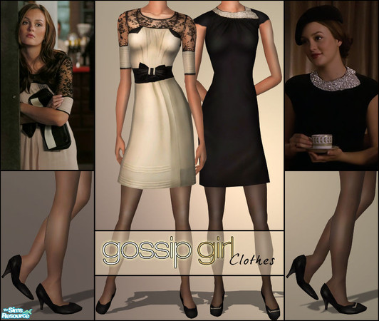 Sims 2 — Gossip Girl - Blair\'s Dresses by b-bettina — No matter what happens in her personal life, Blair always looks