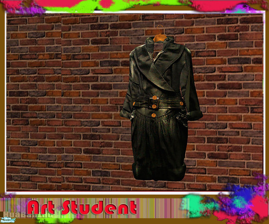 Sims 2 — Art Student - dresser by huabanzhu — 