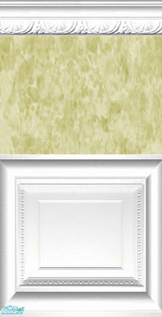 Sims 2 — Unusual Paints Collection - Unusual Paint Fancy Faded Yellow by robbyngirl — Beautiful Sponged Paints in a nice