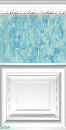 Sims 2 — Unusual Paints Collection - Unusual Paint Fancy Blue by robbyngirl — Beautiful Sponged Paints in a nice set of
