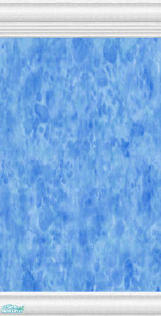Sims 2 — Unusual Paints Collection - Unusual Paints White Base Pool Blue by robbyngirl — Beautiful Sponged Paints in a