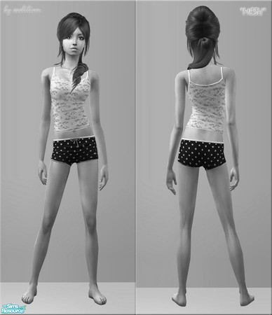 Sims 2 — MESH by sosliliom ~ Adorable Undies for Teens by sosliliom — -