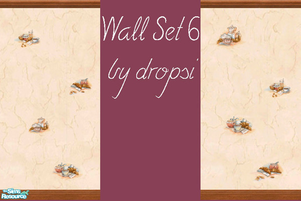 Sims 2 — S2LB - Kitchen Walls - Set 6 by Dropsi1986 — **ENJOY**