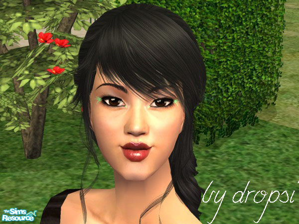 Sims 2 — S2LB - Eyeshadow Coll.19 - light green by Dropsi1986 — **I hope you like it and enjoy playing**