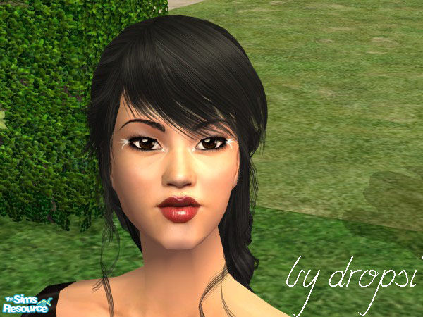 Sims 2 — S2LB - Eyeshadow Coll.19 - white by Dropsi1986 — **I hope you like it and enjoy playing**