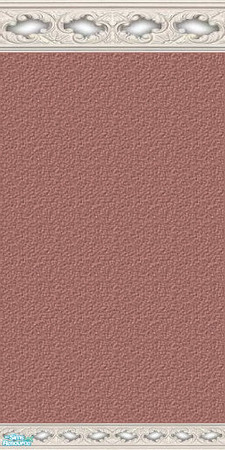 Sims 2 — NK PI Diamond Shadow Mldng - Dark Rose by MoMama — Dark Rose paint is a bit textured and topped by a shadow