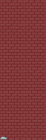 Sims 2 — Mini-Brick Wall Collection:- MB - Burgundy by shadow66 — This is one from a set of seamless, lightly textured,