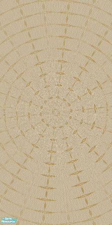Sims 2 — NK Rustys Rec Room - Wall 2 by MoMama — A light neutral wall with a little bit of a design. Great for a busy